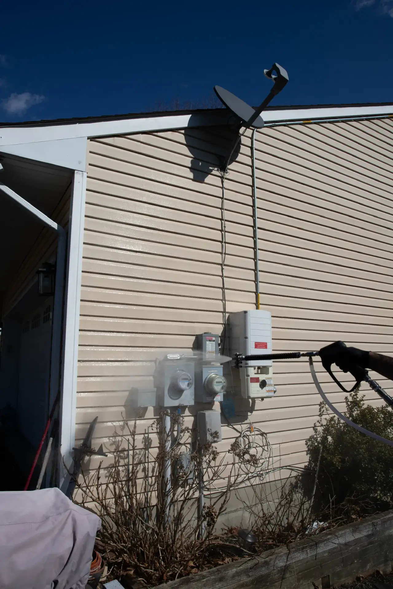 Clean house pressure washing Somerville