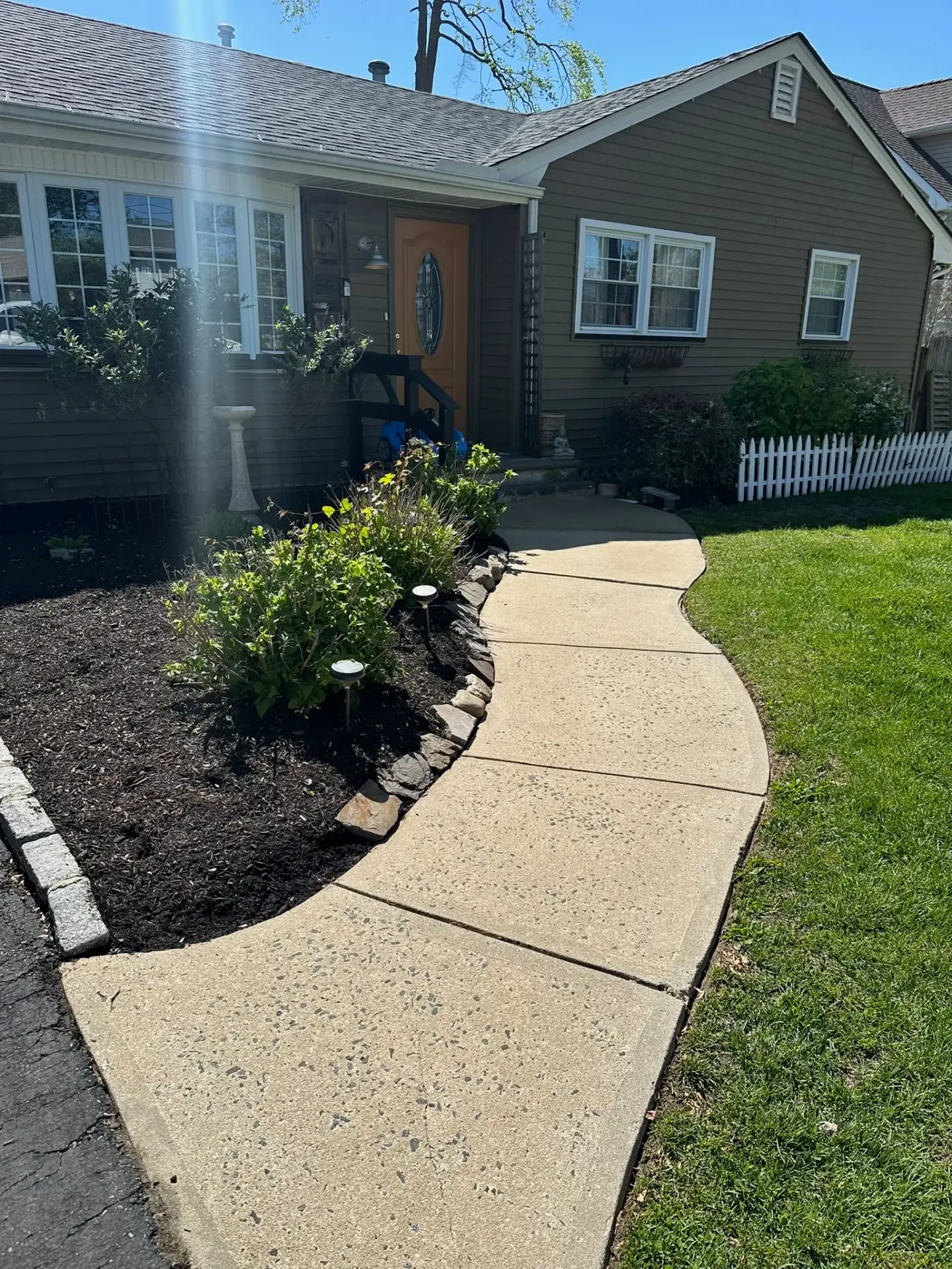 Clean patio NJ outdoors