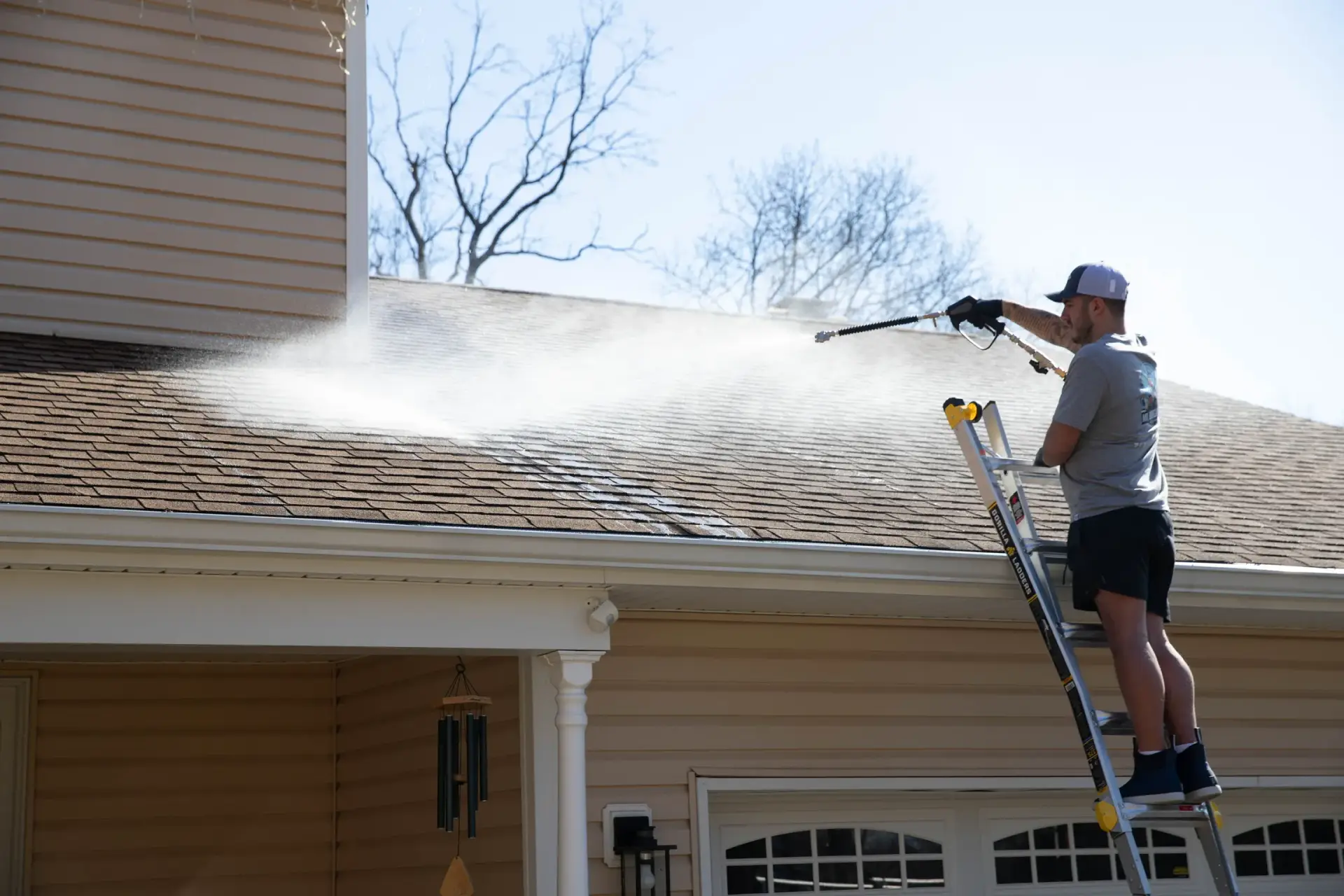 Gutter flushing service Somerville