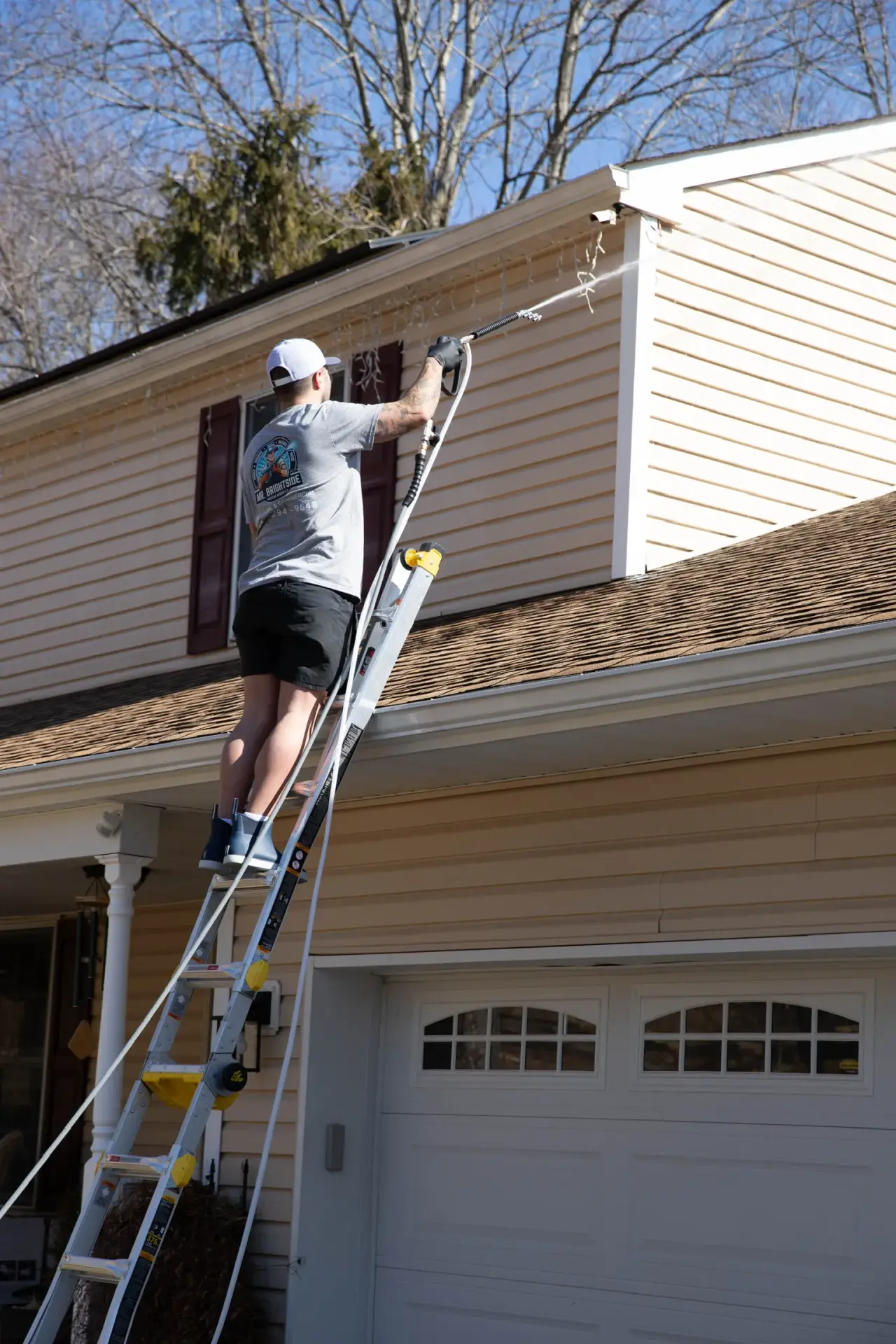 Somerville home exterior cleaning